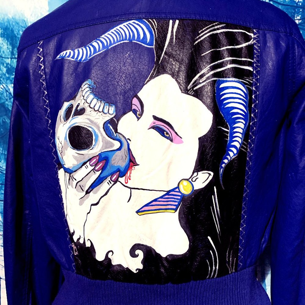 Painted Demon Cobalt Bomber